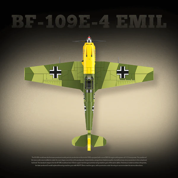 Messerschmitt Bf-109 E-4 Emil - obrazek 2