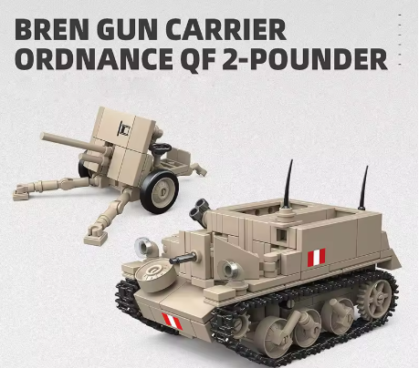 Bren gun carrier i QF 2-pounder gun